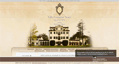 Desktop Screenshot of hotelvillacontarininenzi.com