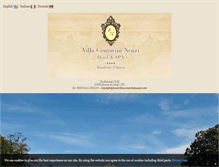 Tablet Screenshot of hotelvillacontarininenzi.com